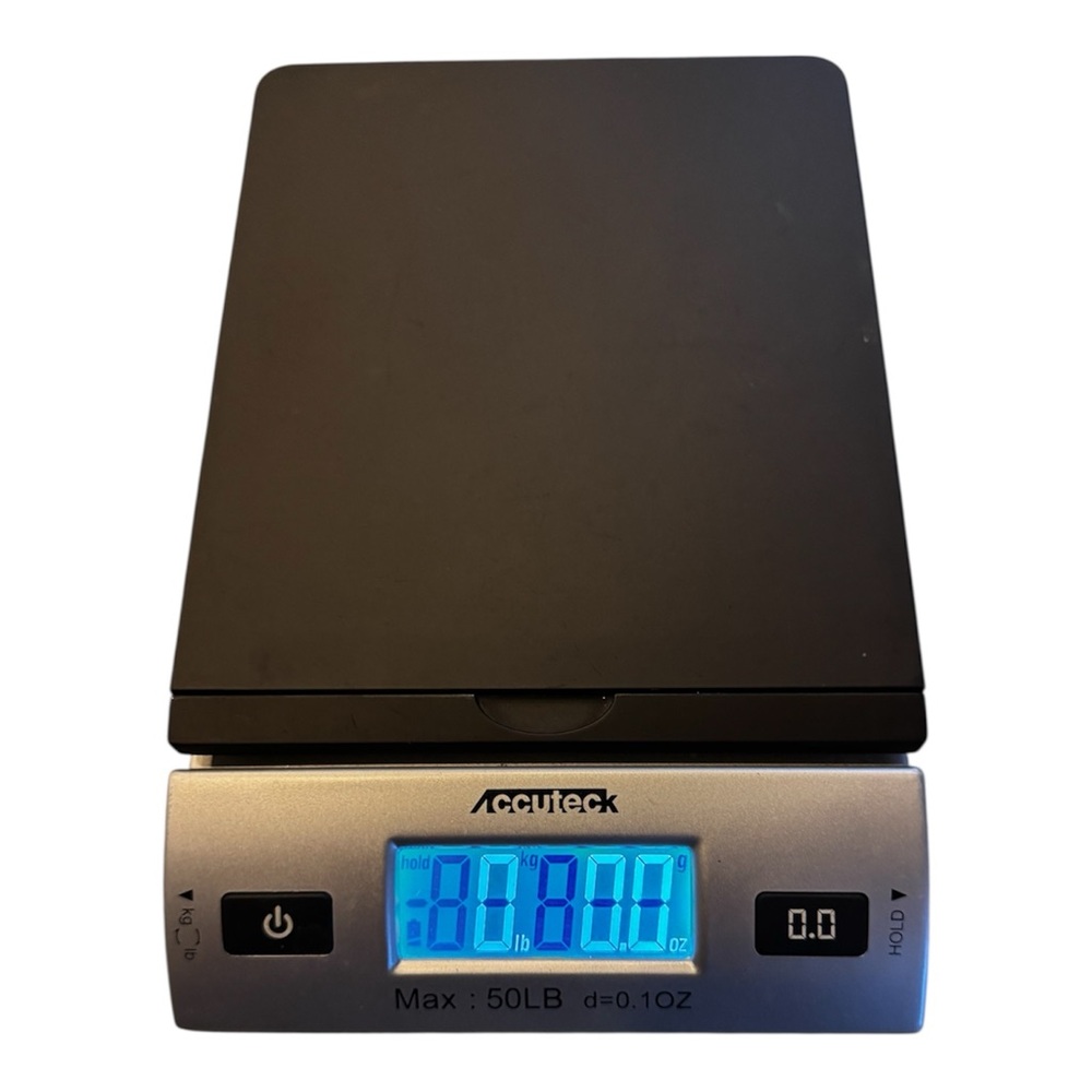 Accuteck Black Digital Postal Scale